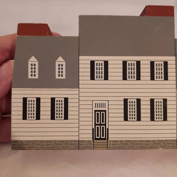 Vintage 1991 The Cat's Meow The Mary Washington House Shelf Sitter - Picture 6 of 9